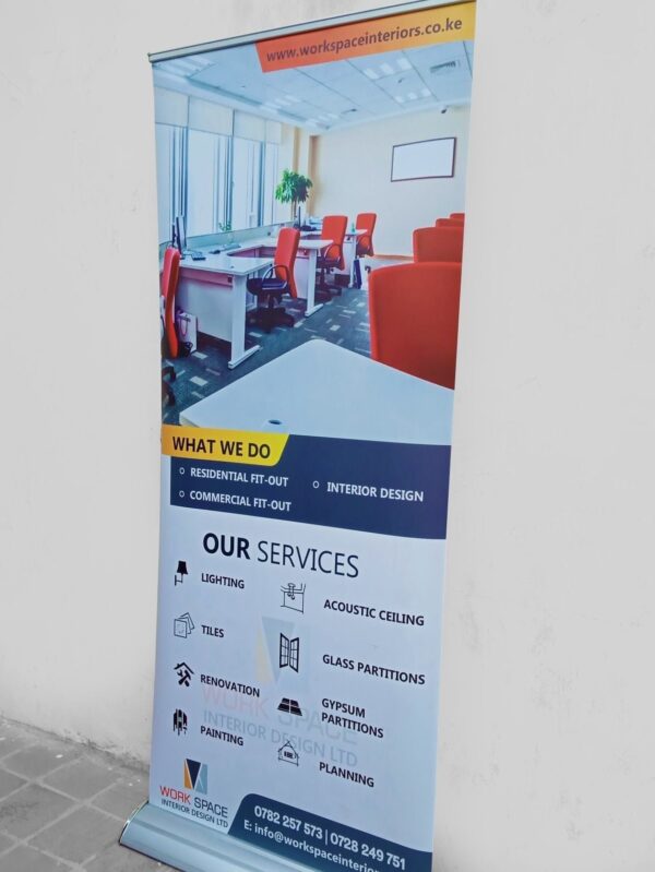 Roll-Up Banner – Portable & Professional Display