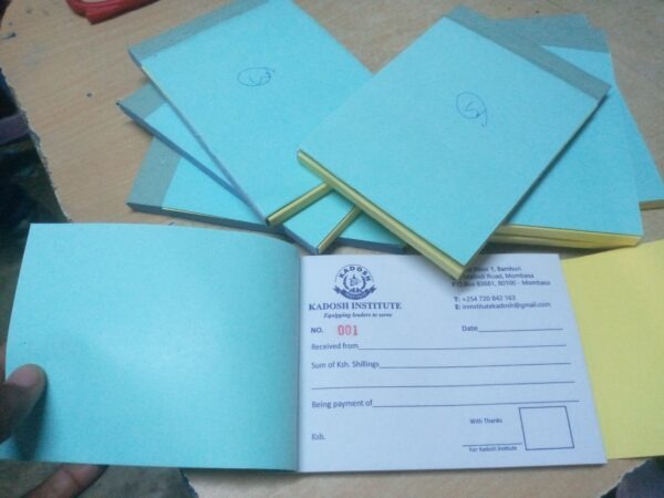 Custom Branded Receipts, Invoices & Delivery Books