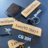 Wooden Key Holders – Engraved & Printed
